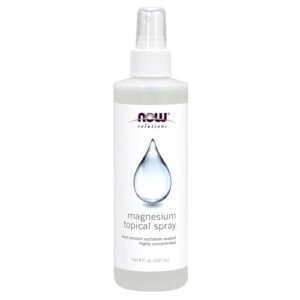 NOW Solutions, Magnesium Topical Spray, from the Ancient Zechstein Seabed, Highly Concentrated, 8 Fl Oz (Pack of 1) - Image 1