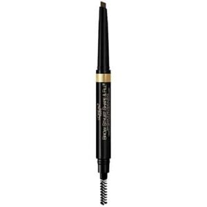 L'Oreal Paris Brow Stylist Shape & Fill Mechanical Eye Brow Makeup Pencil, Dark Brunette, 0.008 oz. - Image 1