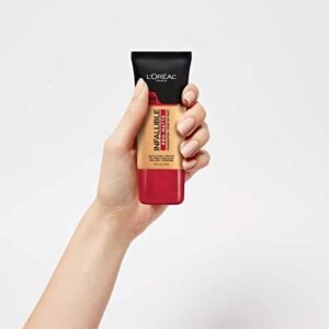 L'Oreal Paris Cosmetics Makeup Infallible Pro-Matte Liquid Longwear Foundation, Golden Beige, 1 fl oz - Image 7