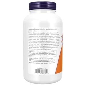 NOW Supplements, Vitamin C Crystals (Ascorbic Acid) Powder , Antioxidant Protection*, 1-Pound - Image 3