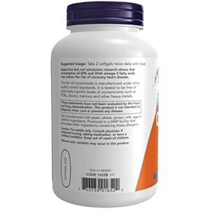 NOW Supplements, Omega-3 180 EPA / 120 DHA, Molecularly Distilled, Cardiovascular Support*, 200 Softgels - Image 3