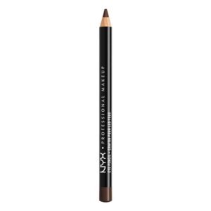 NYX PROFESSIONAL MAKEUP Slim Eye Pencil, Eyeliner Pencil - Black Brown - Image 1