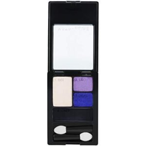 Maybelline New York Expert Wear Eyeshadow Quads, Electric Blue, 0.17 oz. - Image 3