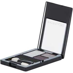 Maybelline New York Expert Wear Eyeshadow Quads, Charcoal Smokes, 0.17 oz. - Image 4