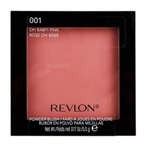 Revlon Powder Blush, 001 Oh Baby Pink, 0.17 Ounce by Revlon - Image 1