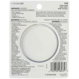CoverGirl Advanced Radiance Age Defying Pressed Powder - Classic Beige (115) - 2 pk - Image 6