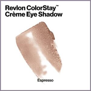 Revlon Cr?me Eyeshadow, ColorStay 24 Hour Eye Makeup, Highly Pigmented Cream Formula in Blendable Matte & Shimmer Finishes, 715 Espresso, 0.18 Oz - Image 3