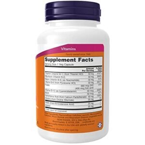 NOW Supplements, Vitamin B-50 mg, Energy Production*, Nervous System Health*, 100 Veg Capsules - Image 2