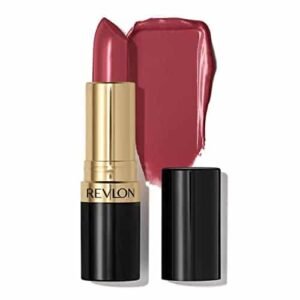 Revlon Lipstick, Super Lustrous Lipstick, Creamy Formula For Soft, Fuller-Looking Lips, Moisturized Feel, 510 Berry Rich, 0.15 oz - Image 1