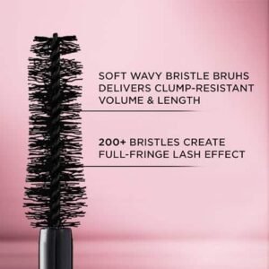 L'Oreal Paris Voluminous Lash Paradise Waterproof Mascara, Blackest Black, 0.25 Fl Oz (Pack of 1) - Image 5