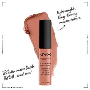 NYX PROFESSIONAL MAKEUP Soft Matte Lip Cream, Lightweight Liquid Lipstick - Athens (Matte Peach Beige) - Image 2