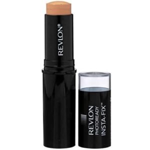 Revlon Foundation Stick, PhotoReady Insta-Fix Face Makeup for All Skin Types, SPF 20, Longwear Light-Medium Coverage with Natural Finish, 160 Medium Beige, 1 Oz - Image 1