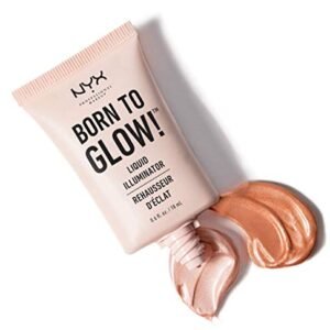 NYX PROFESSIONAL MAKEUP Born To Glow Liquid Illuminator - Sunbeam - Image 5