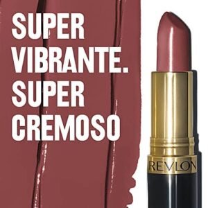 REVLON Super Lustrous Creme Lipstick, 0.5 Oz, Rum Raisin 535, 1 Count - Image 5