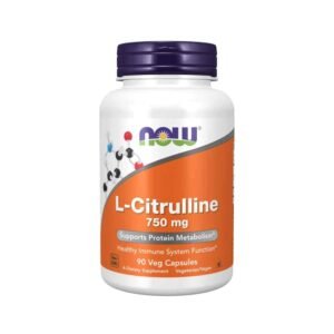 NOW Supplements, L-Citrulline 750 mg, Supports Protein Metabolism*, Amino Acid, 90 Veg Capsules - Image 1