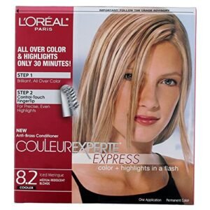 L'Oreal Paris Couleur Experte Color + Highlights in a Flash, Medium Iridescent Blonde - Ice - Image 4