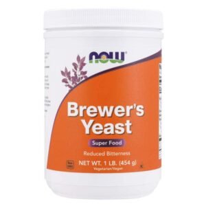 NOW Supplements, Brewer's Yeast Powder with naturally occurring Protein and B-Vitamins, 1-Pound - Image 1