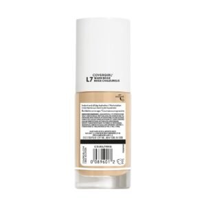 COVERGIRL, truBlend Liquid Foundation Makeup, Warm Beige, 1 oz, 1 Count (packaging may vary) - Image 3