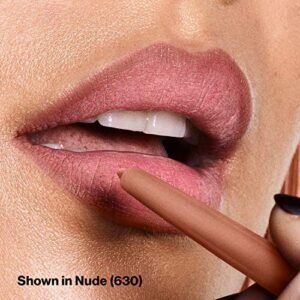 Revlon Lip Liner, Colorstay Lip Makeup with Built-in-Sharpener, Longwear Rich Lip Colors, Smooth Application, 630 Nude, 0.01 oz - Image 8