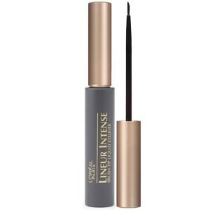 L'Oreal Paris Lineur Intense Brush Tip Liquid Eyeliner, Black, 0.24 fl; oz; (Packaging May Vary) - Image 1