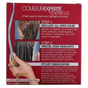 L'Oreal Paris Couleur Experte Color + Highlights in a Flash, Medium Iridescent Blonde - Ice - Image 3