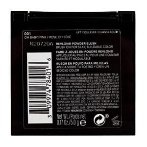 Revlon Powder Blush, 001 Oh Baby Pink, 0.17 Ounce by Revlon - Image 3