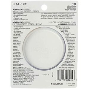 CoverGirl Advanced Radiance Age Defying Pressed Powder - Classic Beige (115) - 2 pk - Image 5