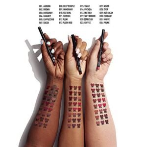 NYX Slim Lip Liner Pencil -Color Espresso - SLP 820 (NYX-SPL820) - Image 3