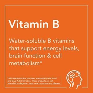NOW Supplements, Vitamin B-50 mg, Energy Production*, Nervous System Health*, 100 Veg Capsules - Image 4