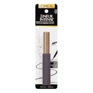 L'Oreal Paris Lineur Intense Brush Tip Liquid Eyeliner, Black, 0.24 fl; oz; (Packaging May Vary) - Image 9