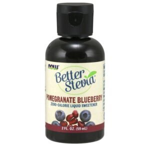 NOW Foods BetterStevia Pomegranate Berry Zero-Calorie Liquid Sweetener, Keto Friendly, Suitable for Diabetics, No Erythritol, 2-Ounce - Image 1
