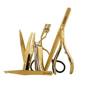 Revlon Hair Removal Tweezer, Gold Series Slant Titanium Coated, Diamond Particles For Maximum Grip, High Precision Tweezers for Men, Women & Kids (Pack of 1) - Image 3