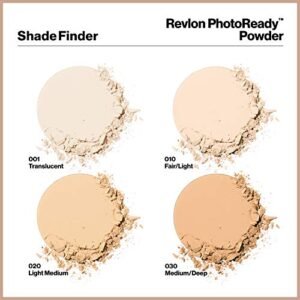 Revlon Face Powder, PhotoReady Blurring Face Makeup, Longwear Medium- Full Coverage with Flawless Finish, Shine & Oil Free-Fragrance Free, 010 Fair Light, 0.30 Oz - Image 5