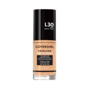 Covergirl Trublend Matte Made Liquid Foundation, L30 Golden Ivory, 1.014 Fl Oz - Image 1