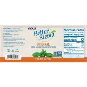 Now Foods Better Stevia Original Liquid Extract, 8 Ounce Bottle (Pack of 2) - Image 2