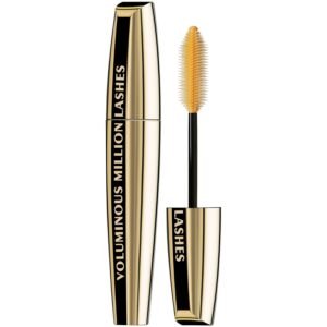 L?Oreal Paris Makeup Voluminous Million Lashes Mascara, Volumizing Collagen Infused Eye Makeup, Amplifying Mascara Brush, Washable, Black, 0.32 Fl Oz., 1 Count - Image 1