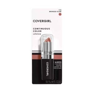 Covergirl Continuous Color Lipstick, 770 Bronzed Glow, 0.13 Oz (Packaging May Vary) - Image 2