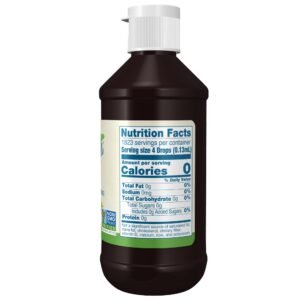 NOW Foods BetterStevia Organic Zero-Calorie Liquid Sweetener, Keto Friendly, Suitable for Diabetics, No Erythritol, 8-Ounce - Image 2