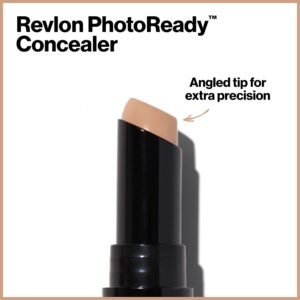 Revlon Concealer Stick, PhotoReady Face Makeup for All Skin Types, Longwear Medium- Full Coverage with Creamy Finish, Lightweight Formula, 003 Light Medium, 0.11 Oz - Image 5