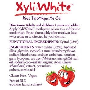 NOW Solutions, Xyliwhite? Toothpaste Gel for Kids, Strawberry Splash Flavor, Kid Approved! 3-Ounce, packaging may vary - Image 2
