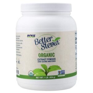 Now Foods Better Stevia Certified Organic Extract Powder 1 Lb (454 G) Powder - Image 1