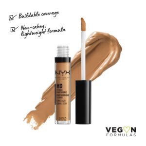 NYX PROFESSIONAL MAKEUP HD Studio Photogenic Concealer Wand, Medium Coverage - Deep Golden - Image 2