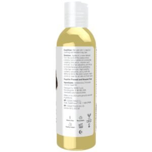 NOW Solutions, Jojoba Oil, 100% Pure Moisturizing, Multi-Purpose Oil for Face, Hair and Body, 4-Ounce - Image 2