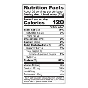 NOW Sports Nutrition, Whey Protein Isolate, 25 G With BCAAs, Creamy Vanilla Powder, 1.8-Pound - Image 8
