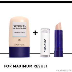 COVERGIRL Smoothers Hydrating Makeup Foundation, Natural Ivory, 1 Fl Oz, 1 Pack ,Hydrating Foundation, Cruelty Free Foundation, Liquid Foundation, Cream Foundation, Moisturizing Foundation - Image 6
