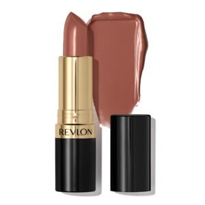 REVLON Lipstick, Super Lustrous Lipstick, Creamy Formula For Soft, Fuller-Looking Lips, Moisturized Feel in Nudes & Browns, Mink (671) 0.15 oz - Image 1
