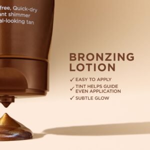 L'Oreal Paris Sublime Bronze Tinted Self Tanning Lotion, Medium Natural Tan 5 fl. Oz - Image 4