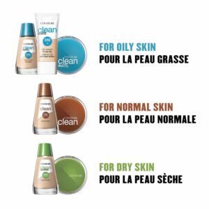 COVERGIRL Clean Matte Liquid Foundation Warm Beige 545, 1 oz (packaging may vary) - Image 5