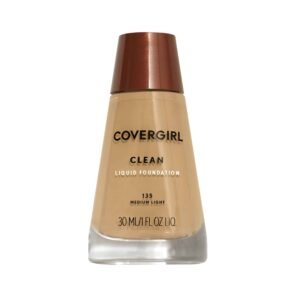 COVERGIRL Clean Makeup Foundation Medium Light 135, 1 oz (packaging may vary) - Image 1