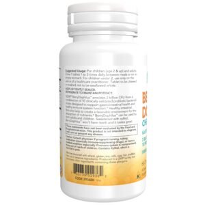 NOW Supplements, BerryDophilus? with 2 Billion, 10 Probiotic Strains, Xylitol Sweetened, Strain Verified, 60 Chewables, packaging may vary - Image 3